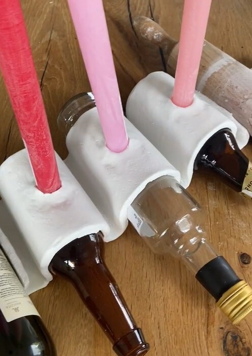 DIY kandelaar