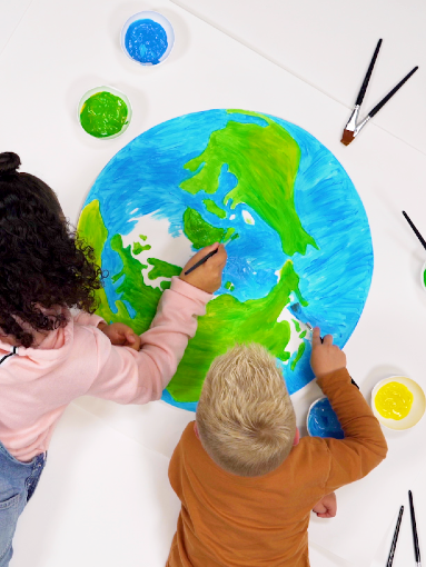 Havo Sustainability children painting