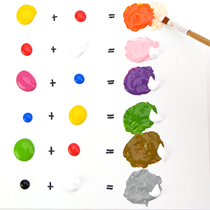 Mixing Action Van Bleiswijck acrylic paint